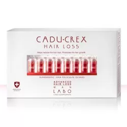 Tratament impotriva caderii parului stadiu avansat pentru barbati Cadu-Crex, 20 fiole, Labo