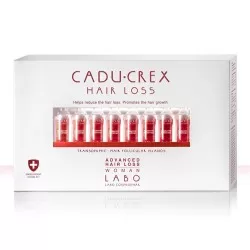 Tratament impotriva caderii parului stadiu avansat pentru femei Cadu-Crex, 40 fiole, Labo