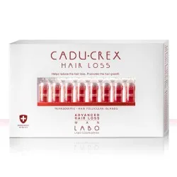 Tratament impotriva caderii parului stadiu avansat pentru barbati Cadu-Crex, 40 fiole, Labo