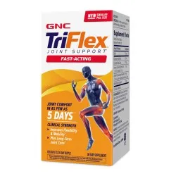 TriFlex™ Fast-Acting, ApresFlex® Studiat Clinic , Formula Premium Pentru Sanatatea Articulatiilor, 120 tablete, GNC