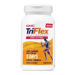 TriFlex™ Fast-Acting, ApresFlex® Studiat Clinic , Formula Premium Pentru Sanatatea Articulatiilor, 120 tablete, GNC