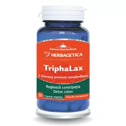 TriphaLax, 30 capsule, Herbagetica