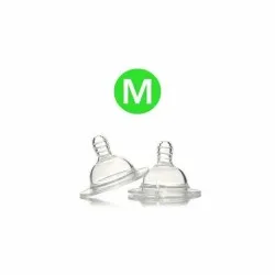 Twistshake Tetina Anticolici Silicon BFA 0% Medium +2 luni -buc x 2