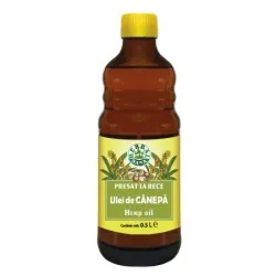 Ulei de Canepa Presat la Rece x 500 ml - Herbalvit