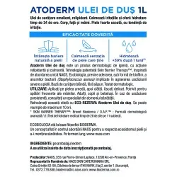 Ulei de dus Atoderm, 1000ml, Bioderma
