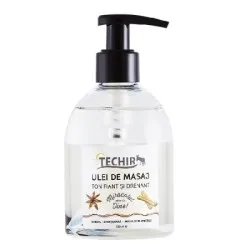 Ulei de masaj tonifiant si drenant, 250 ml, Techir