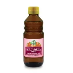Ulei din migdale presat la rece, 250 ml, Herbavit