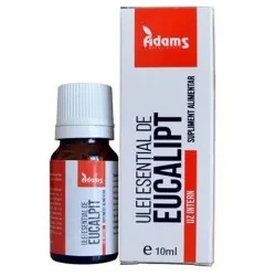 Ulei esential de Eucalipt, 10 ml, uz intern, Adams Vision