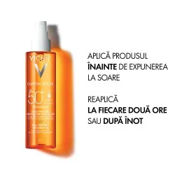 Ulei invizibil cu SPF50+ Cell Protect Capital Soleil, 200ml, Vichy