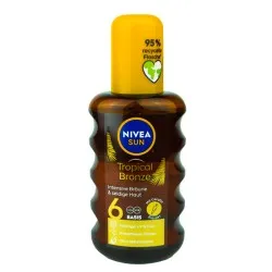 Ulei spray pentru plaja SPF 6 Tropical Bronze, 200 ml, Nivea Sun