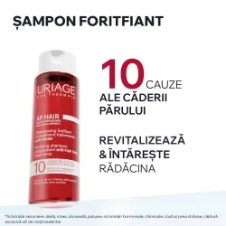 Sampon Fortifiant Impotriva Caderii Parului AP Hair, 200ml, Uriage
