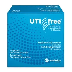 UTI Free, 14 plicuri, Meditrina