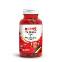 Valeriana Extract si Passiflora Extract -cps x 30 - AdNatura