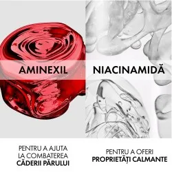Sampon Energy + cu acțiune energizantă rezervă de reîncărcare, complementar tratamentului împotriva căderii părului, 400ml, Dercos