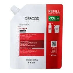 Sampon Energy + cu acțiune energizantă rezervă de reîncărcare, complementar tratamentului împotriva căderii părului, 400ml, Dercos