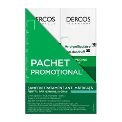 Sampon Antimatreata Par Uscat Dercos, 200ml (1+1 Pachet Promo), Vichy