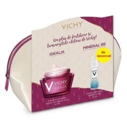 Vichy Idealia PNM x 50ml+Mineral 89 Gel Booster x 5ml+Portfard