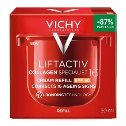 Rezerva crema antirid de zi Liftactiv Collagen Specialist 16, SPF50, 50ml, Vichy