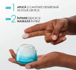 Crema Hidratanta Non-grasa 48H Mineral 89 Sorbet, 50ml, Vichy