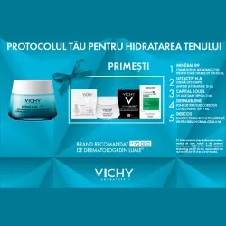 Trusa Mineral 89 (Crema Toate Tipurile de Ten, 50ml + Liftactiv Crema Noapte, 15ml), Vichy