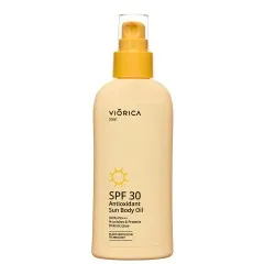 Ulei de Corp Protectie Solara Antioxidant SPF30, 150ml, Viorica