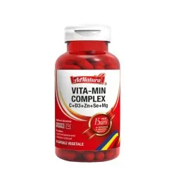 VITA-MIN COMPLEX C+D3+Zn+Se+Mg, 30 capsule, AdNatura