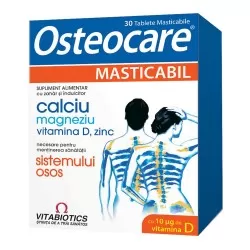 Osteocare masticabil, 30 comprimate, Vitiabiotics