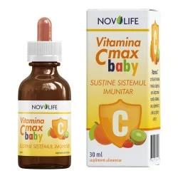 Vitamina C Max Baby Picaturi, 30ml, Novolife