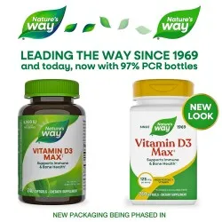 Vitamina D3 5000 UI Nature's Way, 60 capsule, Secom