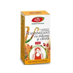 Vitaminizant cu macese si catina, F154, 63 capsule, Fares