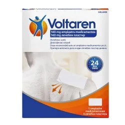 Voltaren 140mg/24h, emplastru medicamentos, 5 buc, Haleon