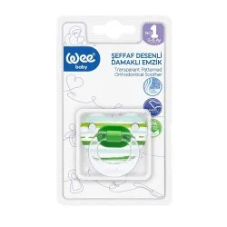 Wee Baby 836 Suzeta Silicon Transparenta 0-6 luni