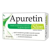Apuretin Slim, 60 capsule, Zdrovit