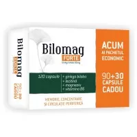 Bilomag forte memorie, 120 capsule, Zdrovit