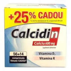 Calcidin, 70 comprimate, Zdrovit