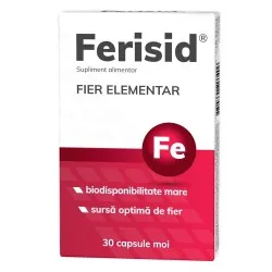 Fier elementar Ferisid, 30 capsule moi, Zdrovit