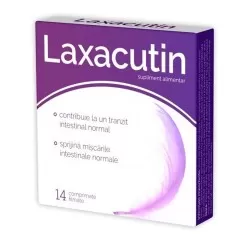 Laxacutin, 14 comprimate filmate, Zdrovit