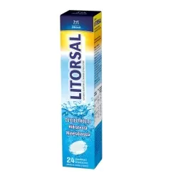 Litorsal cu aroma de menta si lamaie, 24 comprimate, Zdrovit