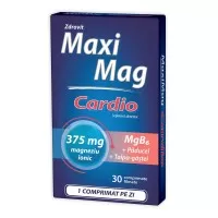 MaxiMag Cardio 375 mg, 30 comprimate, Zdrovit