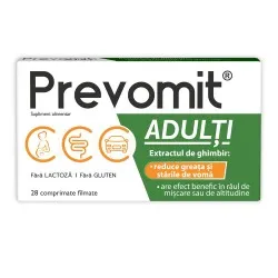 Prevomit adulti, 28 comprimate, Zdrovit