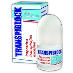 Zdrovit Transpiblock Piele Sensibila Roll-on x 25 ml