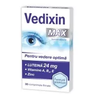 Vedixin Max pentru vedere optima, 30 capsule, Zdrovit