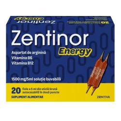 Zentinor Energy, 20 fiole, Zentiva