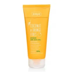 Gel de Dus Coconut & Orange Vibes, 200ml, Ziaja