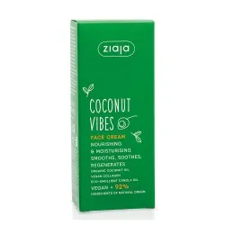 Crema pentru Fata Coconut Vibes, 50ml, Ziaja