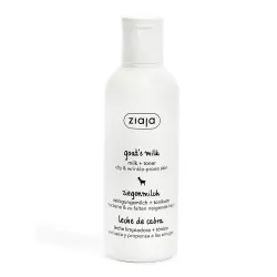 Lapte demachiant si tonic cu lapte de capra, 200 ml, Ziaja