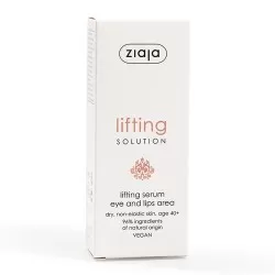 Ziaja Lifting Solution Ser pentru Zona Ochilor si Buzelor 40+ x 30 ml
