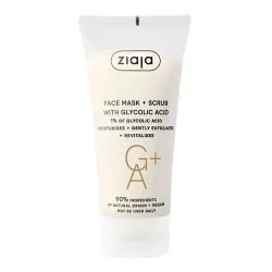 Masca Faciala si Scrub cu Acid Glicolic, 55ml, Ziaja