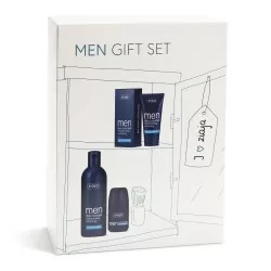 Set Men Gel Dus, 300 ml + Roll On Anti-perspirant, 60 ml + Crema Fata Spf 6, 50 ml, Ziaja