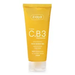 Vitamin C.B3 Niacinamide Face Scrub Gel, 100ml, Ziaja